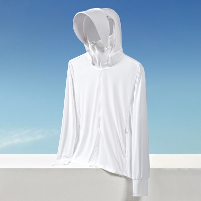 冰丝防晒衣男夏季防晒服钓鱼胖子宽松加肥加大大码男装200-300斤