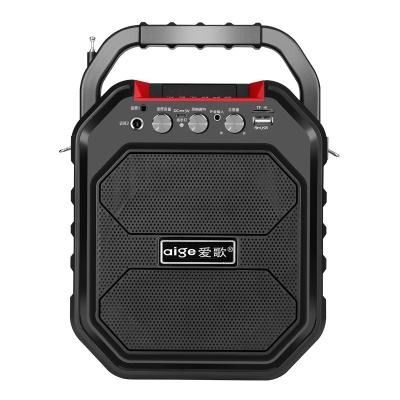 爱歌S28蓝牙音响音箱 户外K歌广场跳舞便携手提 唱歌促销低音炮