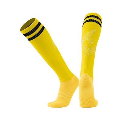 足球袜男女中筒儿童两道杠专业防滑运动袜加厚过膝球袜训练户外袜