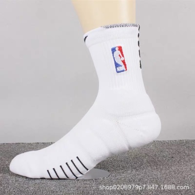 18球员nba中筒训练美式elite篮球袜男短筒毛巾底加厚户外运动袜子