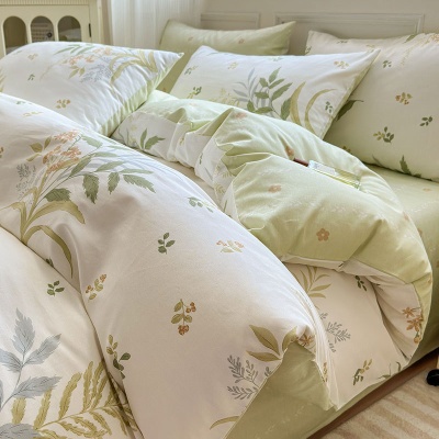 全棉床上四件套2025新款四季纯棉用品床纯棉被套单件家用被套