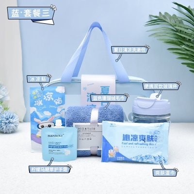 礼品包送伴手礼套装慰问防暑降温用品夏日清凉大礼包福利员工公司