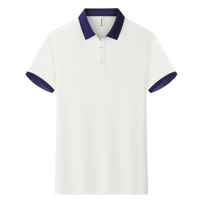 新款男式polo衫定制翻领工作服印logo短袖文化衫企业工衣装T恤衫