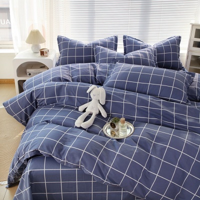 A类母婴级四件套全棉纯棉被套单品床单被罩轻奢高级感床上用品