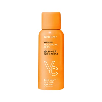 Rich Bear维C补水喷雾深层滋润保湿改善干燥肌护肤清爽爽肤水批发