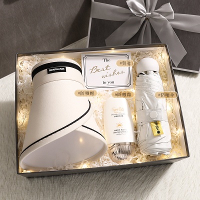 夏日清凉礼盒伴手礼防暑降温夏季大礼包团建商务礼品解暑实用套装