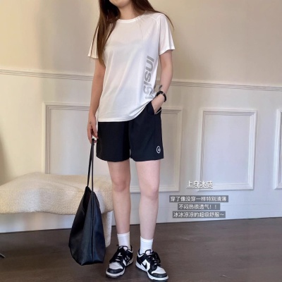 IN黑科技轻氧3.0运动套装女夏季透气跑步速干户外短袖短裤