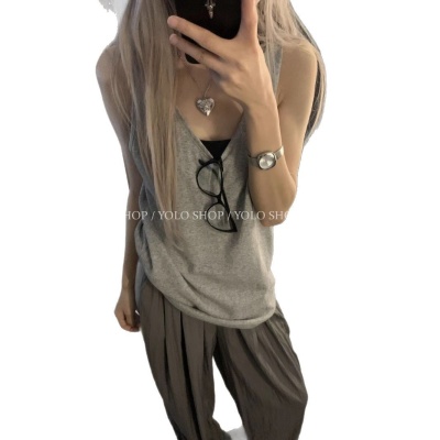 YOLOSHOP松弛感万能打底背心来啦三色基础百搭舒服慵懒随意可外穿
