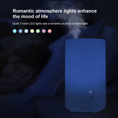 热销无印良品香薰机加湿器70ml卧室七彩香氛机usb小型车载加湿器