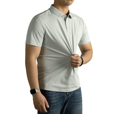 【凉感索罗娜】珠地短袖polo衫男夏季抗UV速干商务轻奢防晒7A抗菌