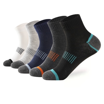 Temu Shein爆款男士户外登山运动袜跨境长袜休闲男袜厂家现货批发