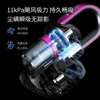 无线除螨仪紫外线杀菌机大吸力充电家用床上吸尘器手持吸尘神器