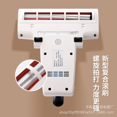 新款双杯滚刷双拍打吸尘神器紫外线杀菌机床上大吸力去螨虫除螨仪