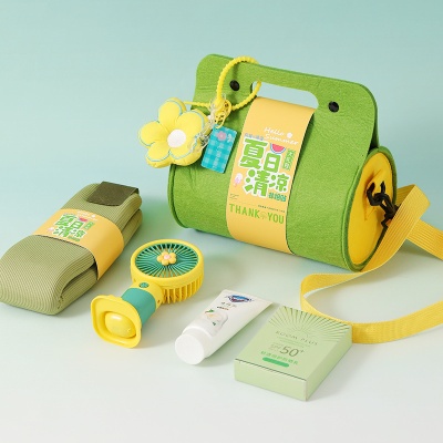实用员工福利夏季伴手礼套装夏日清凉防暑礼包送客户高档礼品批发