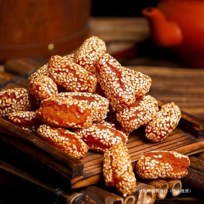 老式果子蜜糖角蜜三刀芝麻果八喜羊角蜜糕点心零食品怀旧特产河南