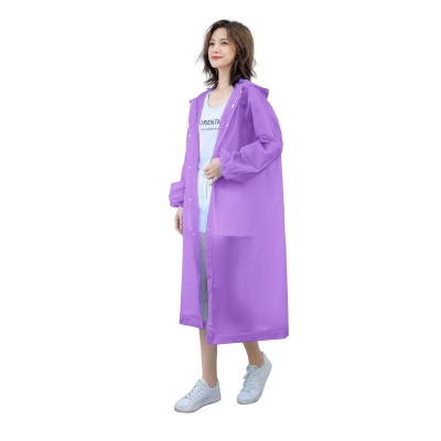 雨披骑行加厚成人徒步旅游连体雨衣户外漂流非一次性EVA雨衣批发