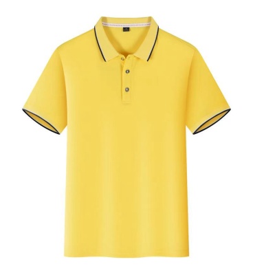 新款翻领短袖t恤印logo 企业工作服T恤衫 广告衫团体聚会工厂批发