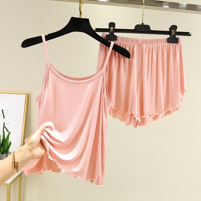 莫代尔吊带裙内搭长款宽松防透内衬裙白色打底背心大码连衣裙女夏