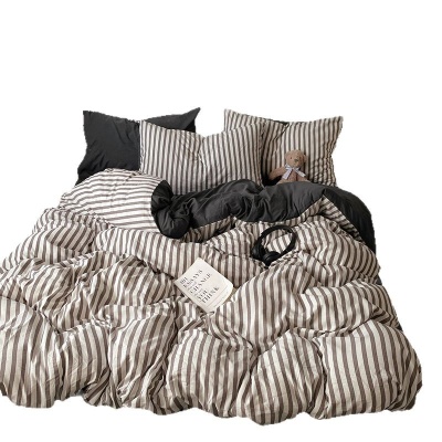 秋冬床上四件套2025新款被套床单宿舍单人三件套被罩亲肤云朵棉