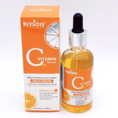 跨境英俄文维生素C护肤品套装 VC补水保湿滋润8套盒批发Vitamin C