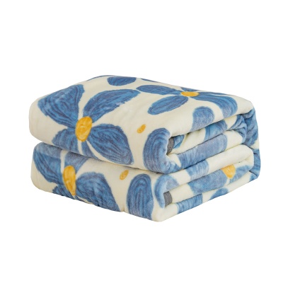 毛毯加厚牛奶绒珊瑚绒法兰绒沙发盖毯办公室午休空调毯礼品小毯子