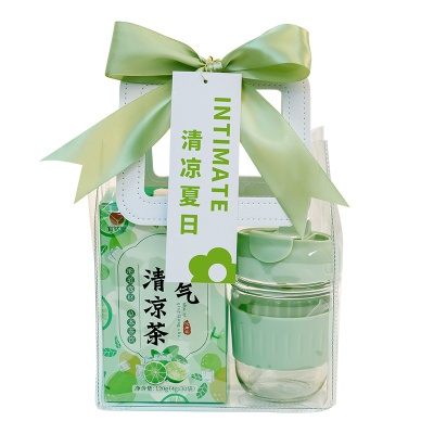 高温慰问礼包员工福利夏日福利送清凉风扇大礼包防暑降温用品套装