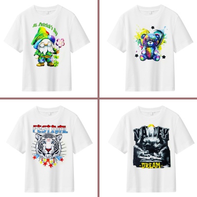 夏季男装新款300g纯棉t恤男原创高级感简约大学生体恤大码短袖