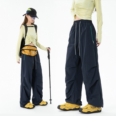 杰克传洋轻量化户外速干休闲裤男女青年美式工装弯刀裤伞兵运动裤