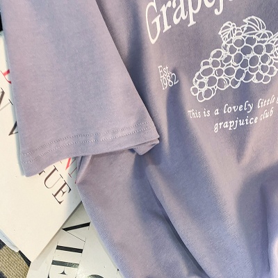 学院风时尚2025韩版短袖新款T恤女夏季宽松显瘦减潮流上衣女装