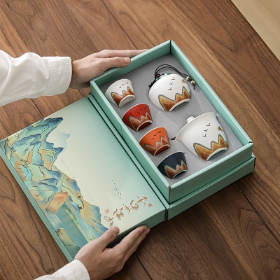 商务伴手礼套装公司开业活动小礼品周年店庆年会故宫文创新年礼物