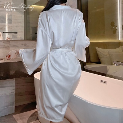 唯美纱木耳花边吊带睡裙家居性感睡裙套装缎面拼纱透气纯欲睡衣