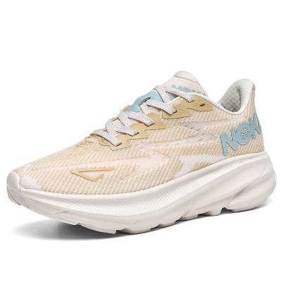 新款时尚男士厚底跑步潮鞋透气网面运动鞋马拉松户外跑步男鞋9905