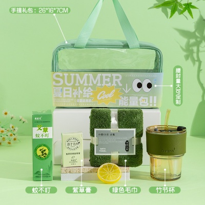 伴手夏日夏季防暑降温大礼包清凉商务套装客户团建礼物礼品