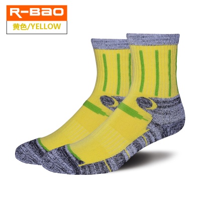 秋冬厚款户外滑雪钓鱼运动毛圈毛巾袜长筒跑步登山徒步功能袜直销