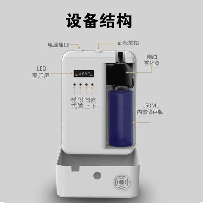 WIFI扩香机过道加香机酒店大堂喷香机 精油香薰机壁挂包厢香氛机