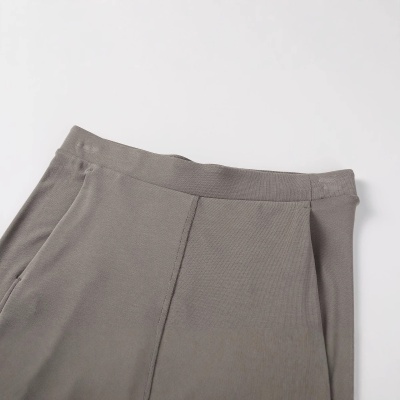 lulu砂洗Drapey Softstreme女士垂坠感喇叭裤LW5HBFA跨境定制现货