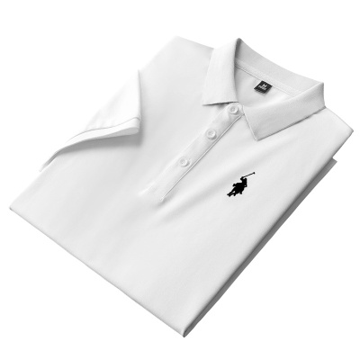 男士短袖保罗POLO衫高端商务夏季薄款珠地棉翻领t恤衬衫夏装上衣