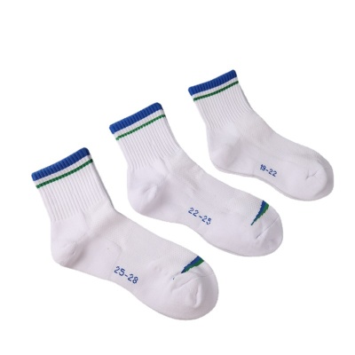 加厚毛巾底羽毛球棉袜子男女亲子中大童运动户外跑步网球中筒吸汗