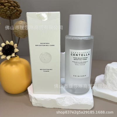 跨境SKIN1004积雪草益生菌玫瑰盐焕白茶树透明质新品爽肤水210ml