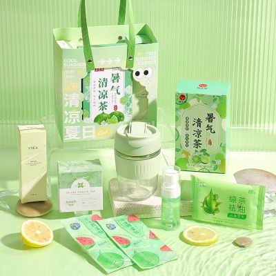 夏季防暑套装大礼包伴手礼送客户员工入职实用小礼品公司福利团购