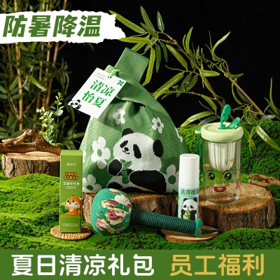 伴手礼清凉一夏防暑礼物套装实用公司送员工客户福利开业活动礼品