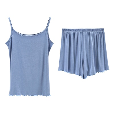 莫代尔吊带裙内搭长款宽松防透内衬裙白色打底背心大码连衣裙女夏