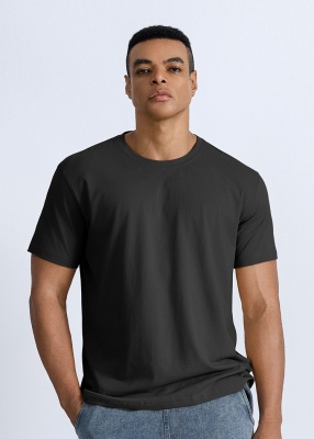 男短袖t恤美式街潮男装T恤纯棉纯色男士短袖t恤