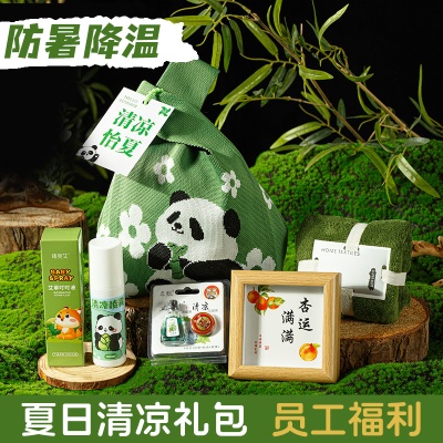 伴手礼清凉一夏防暑礼物套装实用公司送员工客户福利开业活动礼品