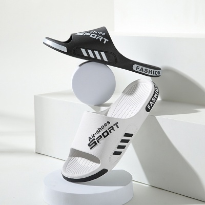 新款拖鞋男夏季外穿潮流防滑简约踩屎感凉鞋男士户外沙滩凉拖