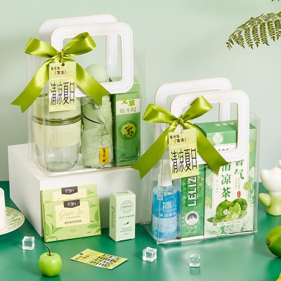 夏日员工福利清凉礼袋套装防暑降温大礼包公司团购实用礼物送客户