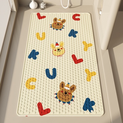 家用浴室防滑垫酒店卫生间垫子淋浴房防水防摔地垫儿童洗澡踩脚垫