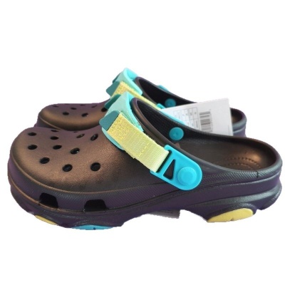 cross明星同款经典特林洞洞鞋男户外沙滩鞋包头轻便防滑情侣凉拖