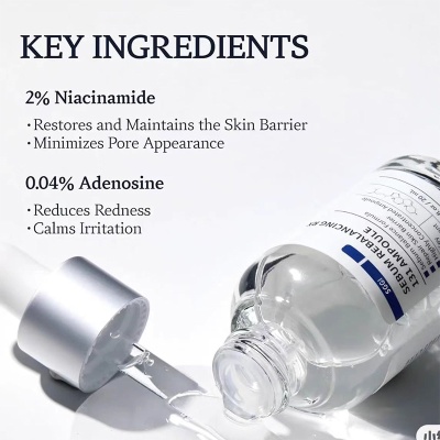 跨境化妆品定制韩国安瓶精华20ml补水保湿嫩肤透亮透明质酸钠精华