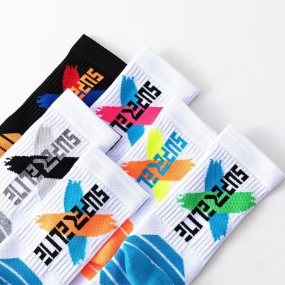 专业男篮球袜加厚毛巾底耐磨透气高筒运动袜精英袜户外压力跑步袜